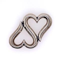 James Avery Heart to Heart Sterling Silver Charm